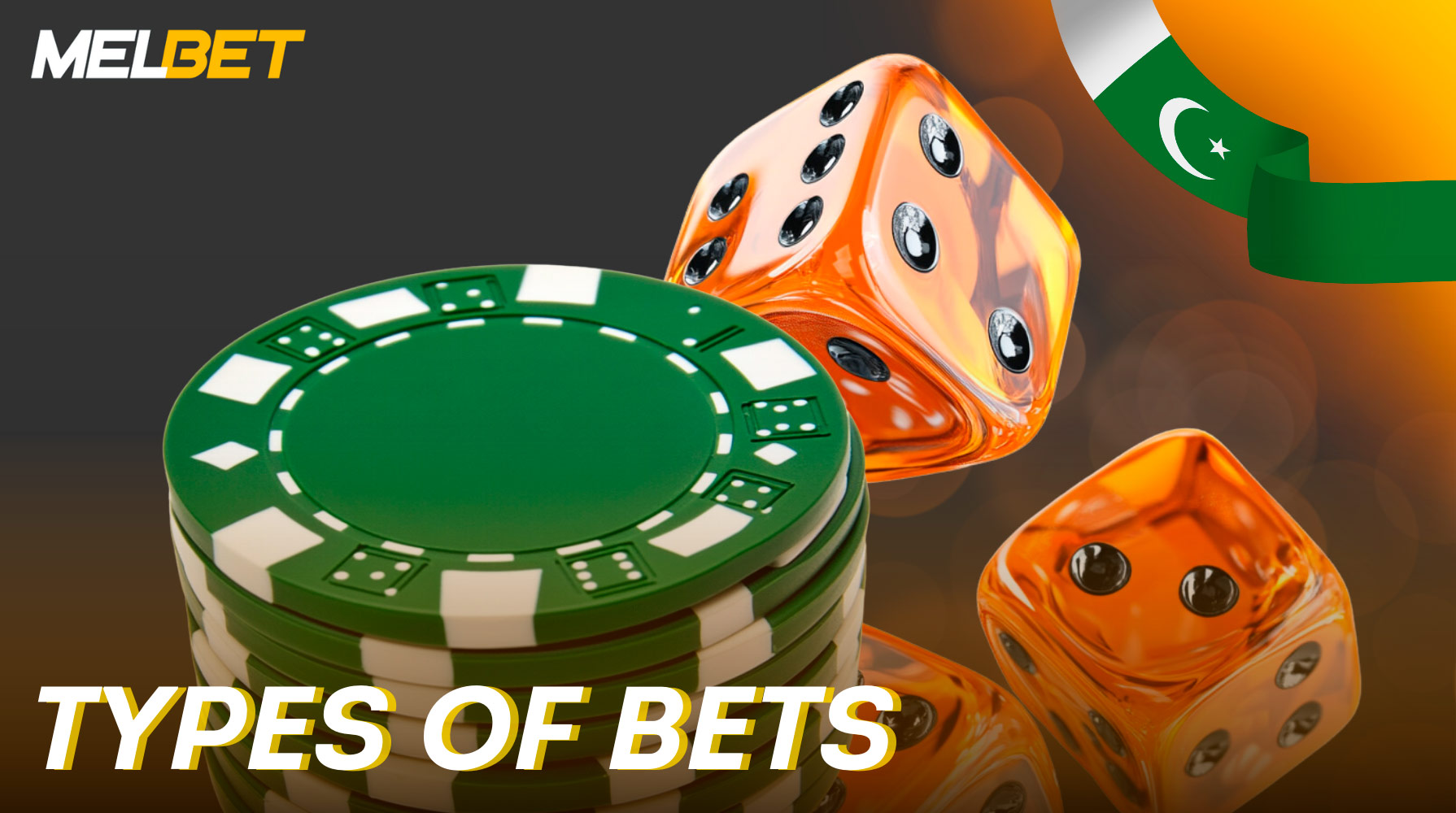 What are the types of bets at Melbet?